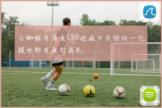 小蜘蛛与马竞CEO达成口头协议一亿报价即可放行离队